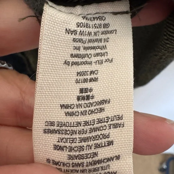 Free People Denim Jean Belted Trench Coat Jacket in Indigo M - Picture 8 of 12